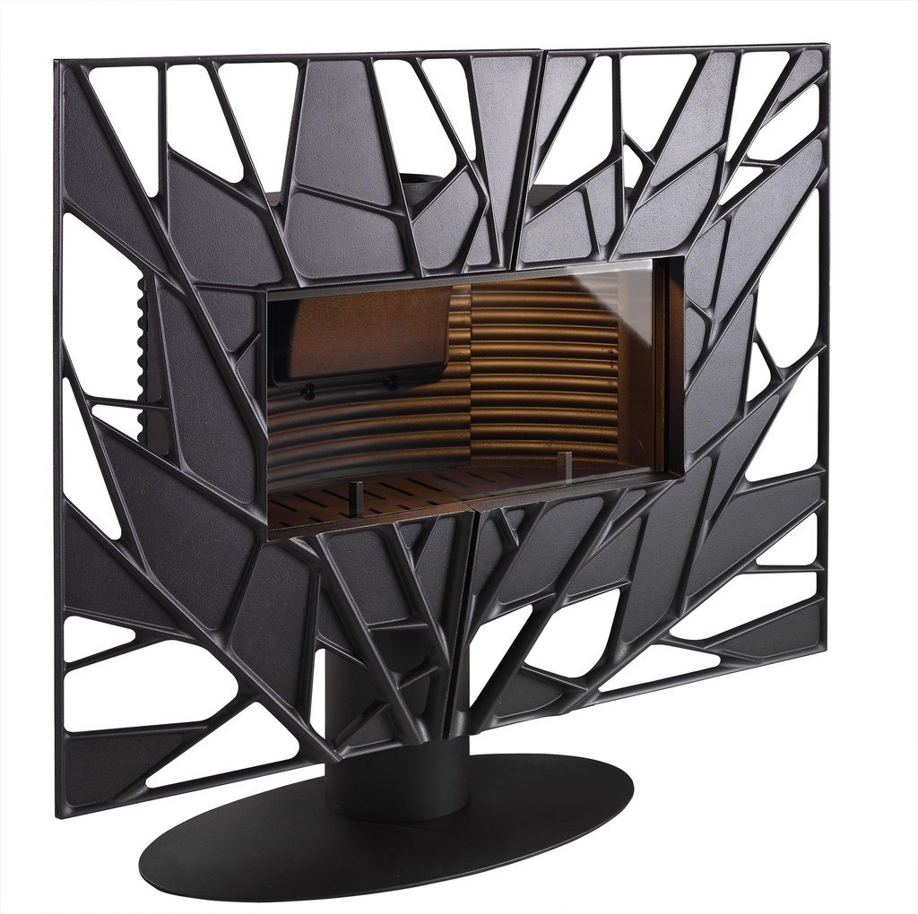 Poêle à bois GAYA FEUILLE – Invicta