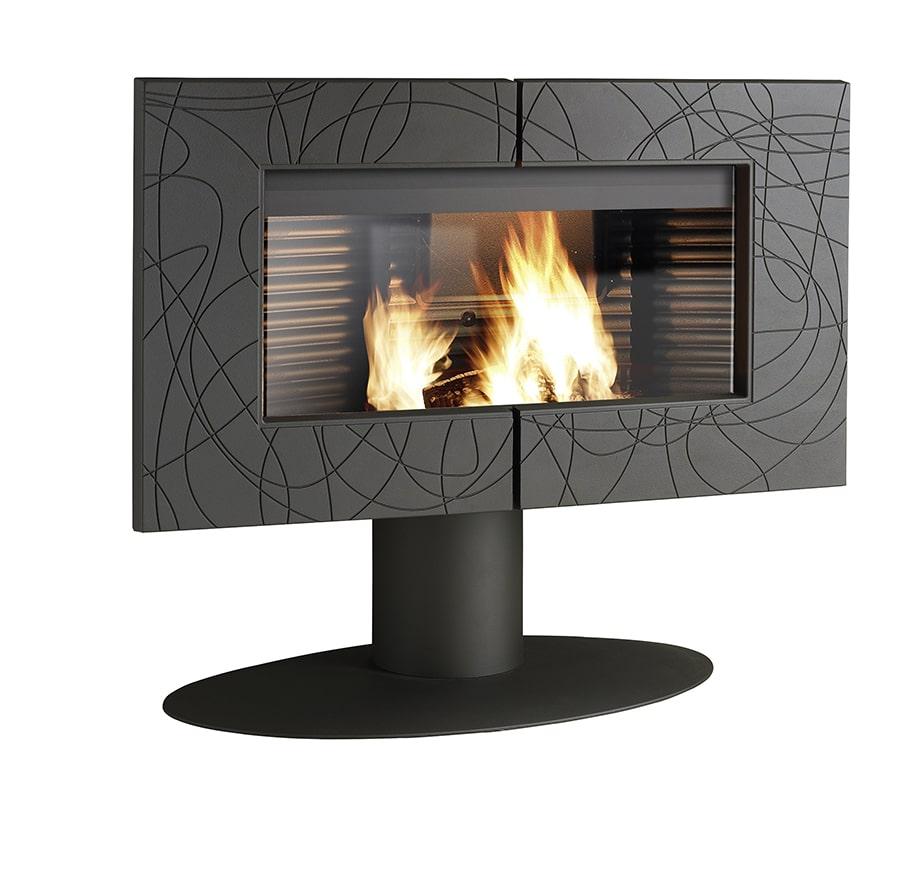 Poêle à bois SYMPHONIA – Invicta