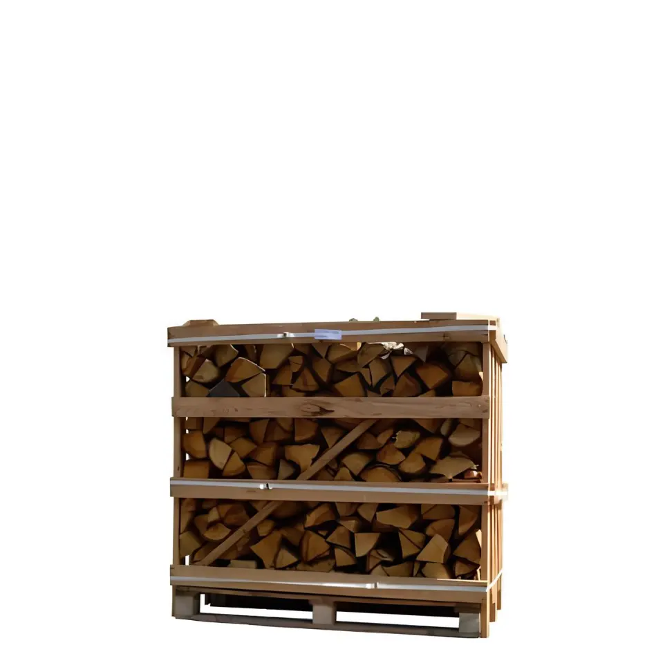 Caisse de bois de chauffage Chêne ultra sec