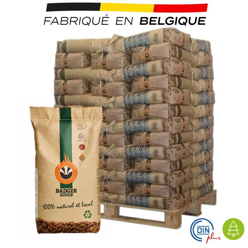Pellet Badger – Palette de 65 sacs de 15 kg