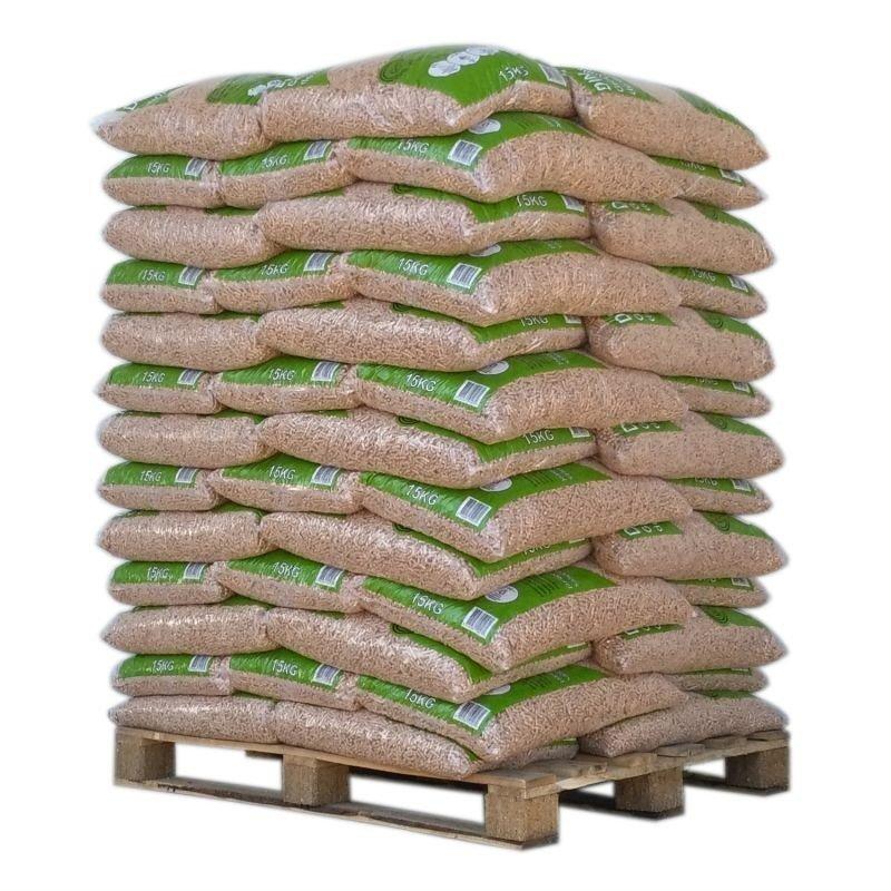 Pellet Din – Palette de 65 sacs de 15 kg